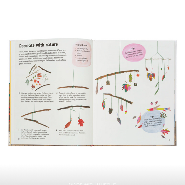 Let's Play Indoors - A Book with Fun Crafts for Children