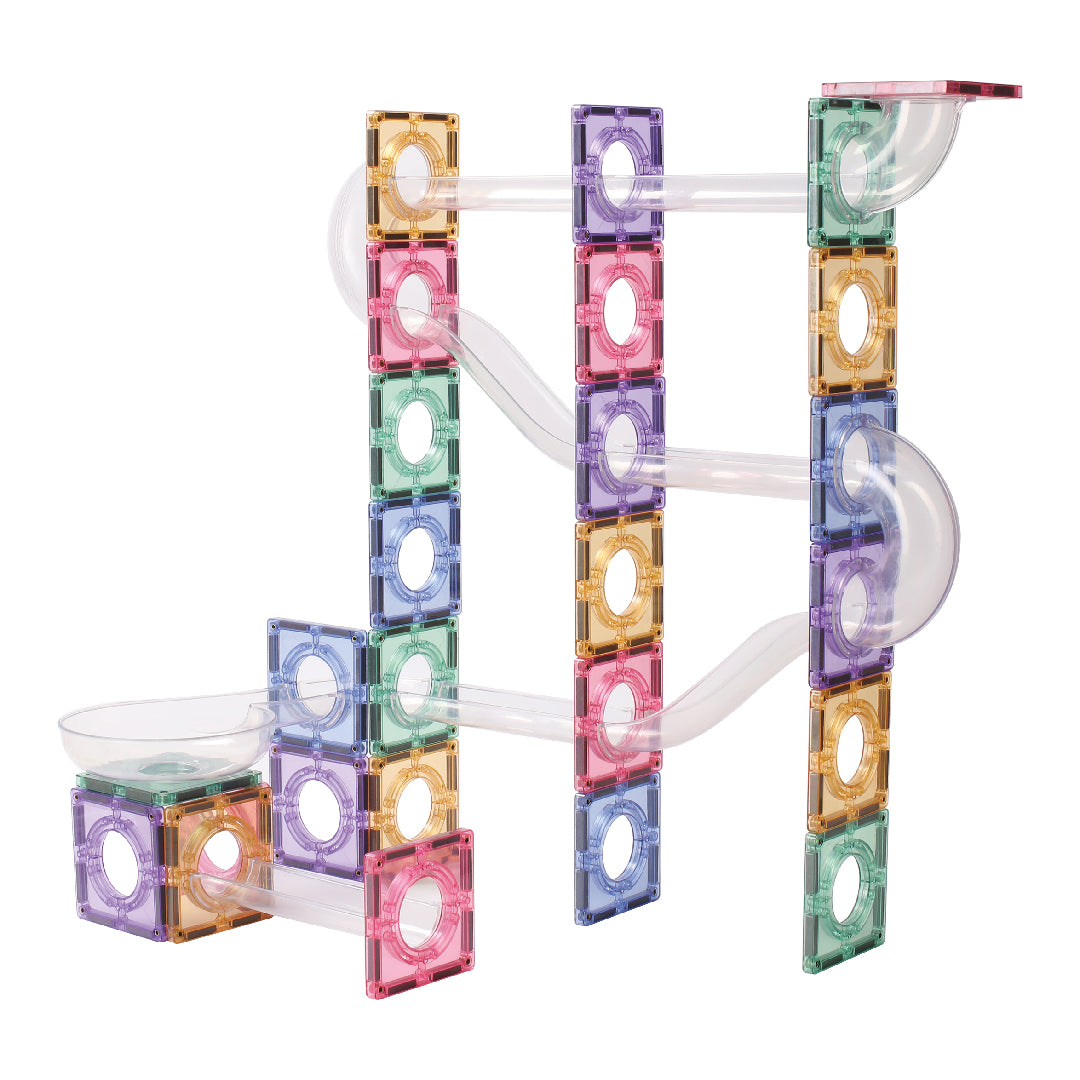 Circuit à Billes Connetix Pastel 106 Pièces | Jeu Magnétique 3 ans Circuit à Billes Connetix Pastel 106 Pièces | Jeu Magnétique 3 ans