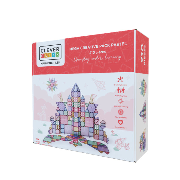Mega Creative Pack Pastel 210 Pieces