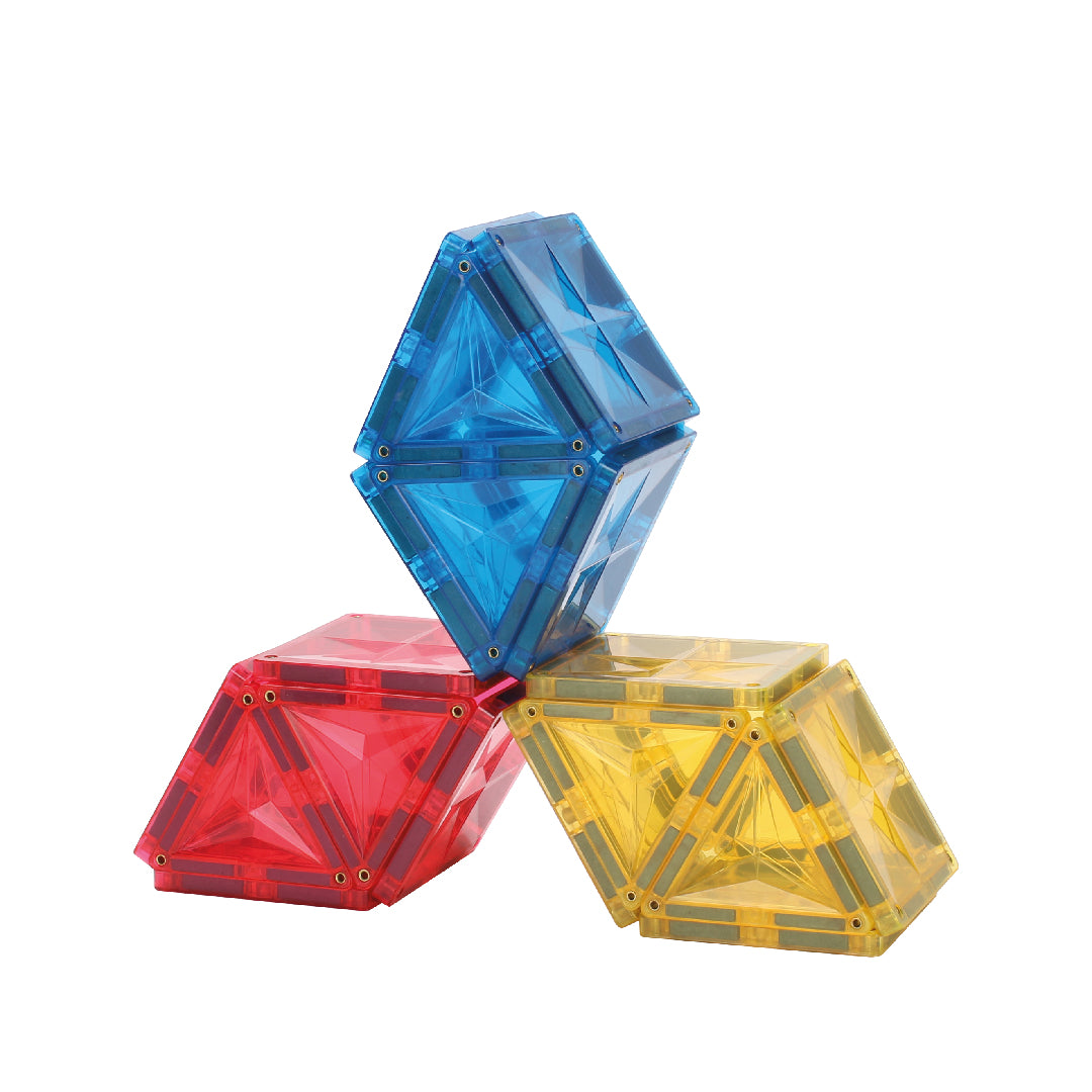 イッテQi セット Magnetic Tiles Original Intense Pack 60 Pieces