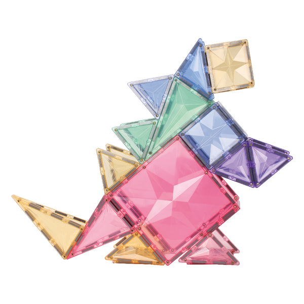 Petite Pack Pastel Magnetic Tiles 36 Pieces