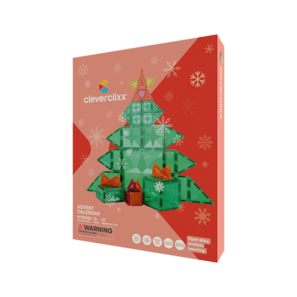 Magnetic Building Tiles Advent Calendar 37 Pieces