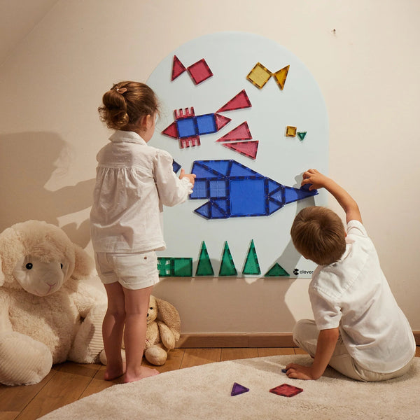 Self Adhesive Magnetic Wall Sticker (Clever Blue)