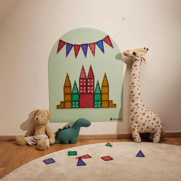 Self Adhesive Magnetic Wall Sticker (Soft Olive)