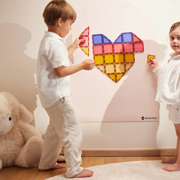 Self Adhesive Magnetic Arch Wall Sticker (Dream Pink)