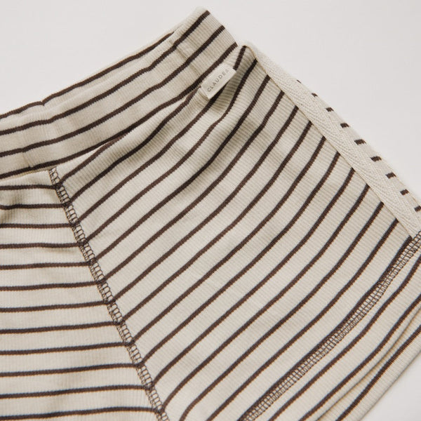 Harper Coco Stripe Cotton Shorts
