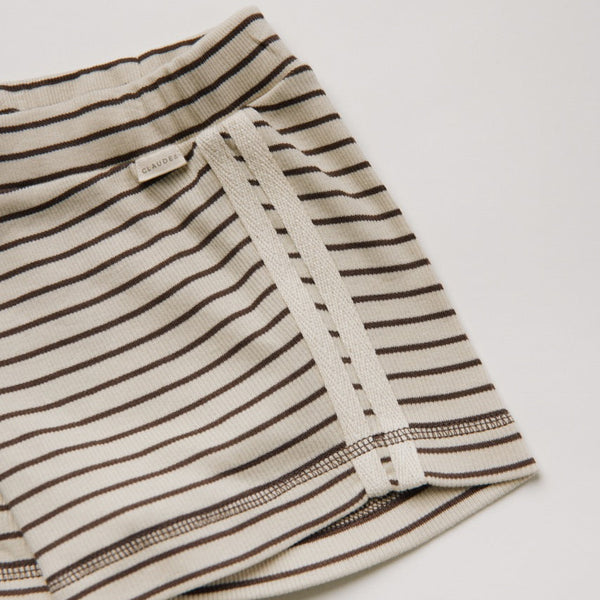 Harper Coco Stripe Cotton Shorts