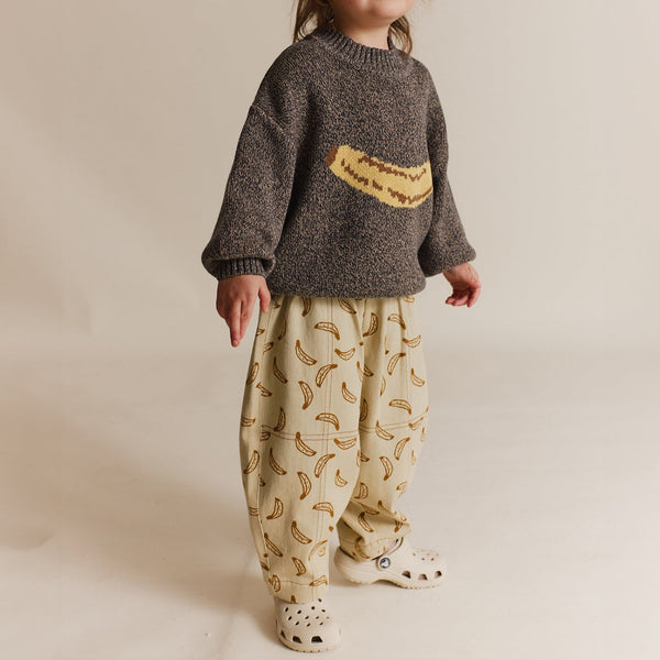 Rian Banana Print Trouser