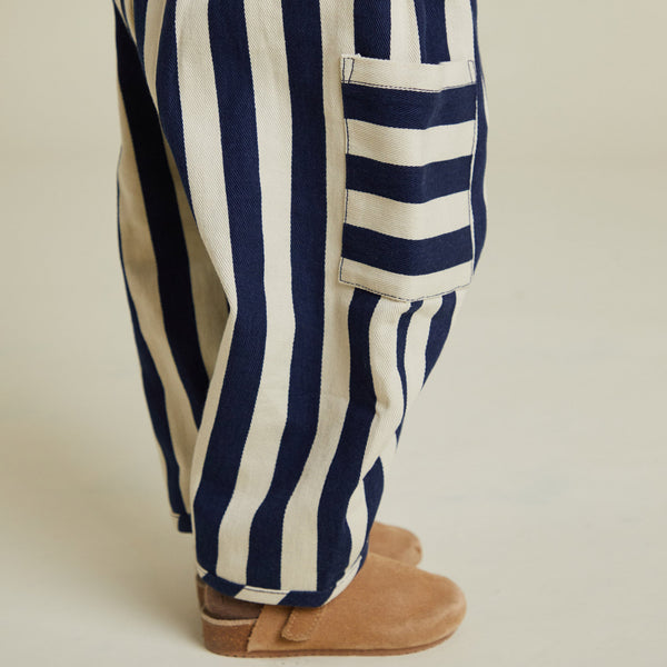Emerson Midnight Striped Trouser