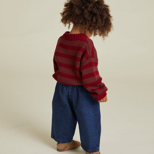 Saturn Maroon Knit Sweater