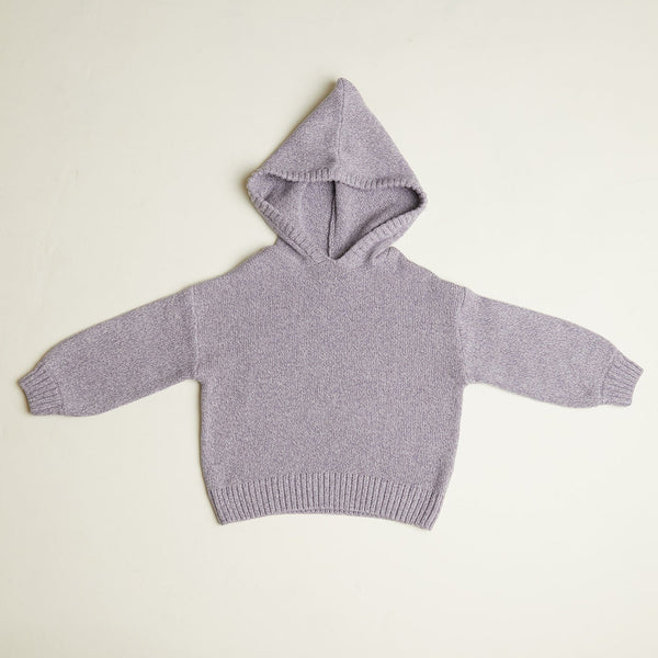 Harley Lilac Knit Hoodie