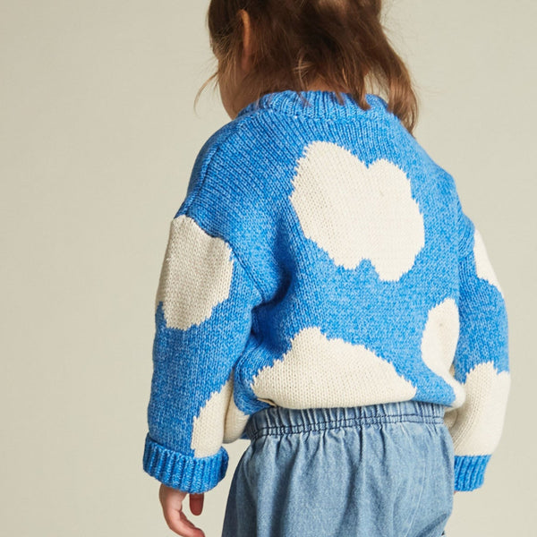 Ottie Sky Cloud Knit Sweater