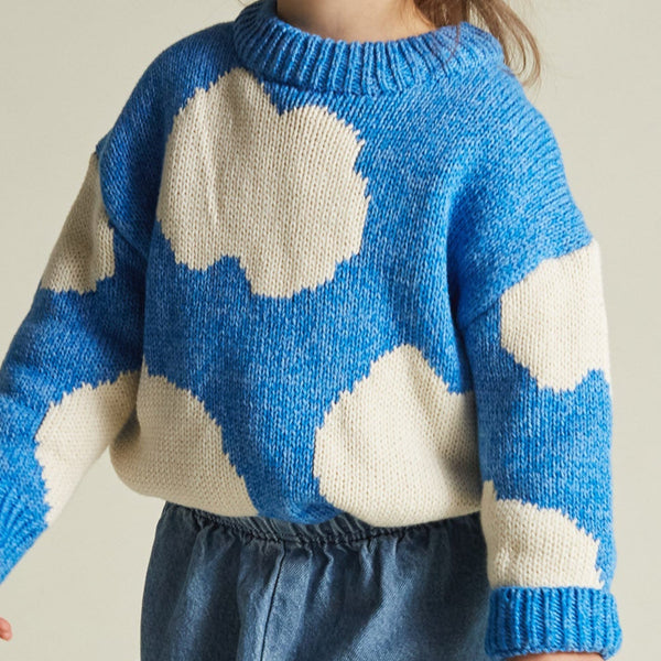 Ottie Sky Cloud Knit Sweater