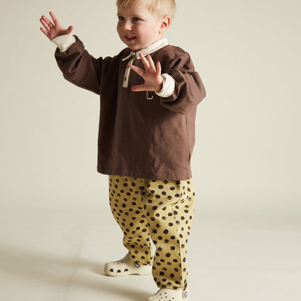 Lowe Honey Polkadot Saturn Print Trouser