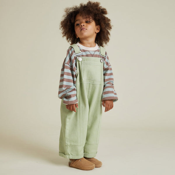 Blythe Cotton Dungarees (Mint)