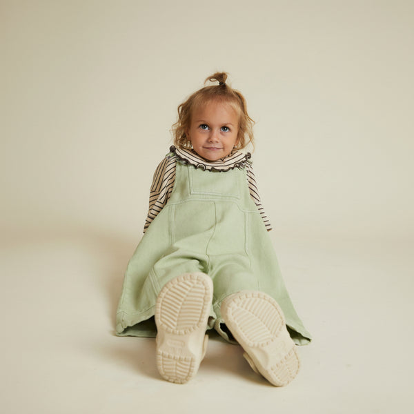 Blythe Cotton Dungarees (Mint)