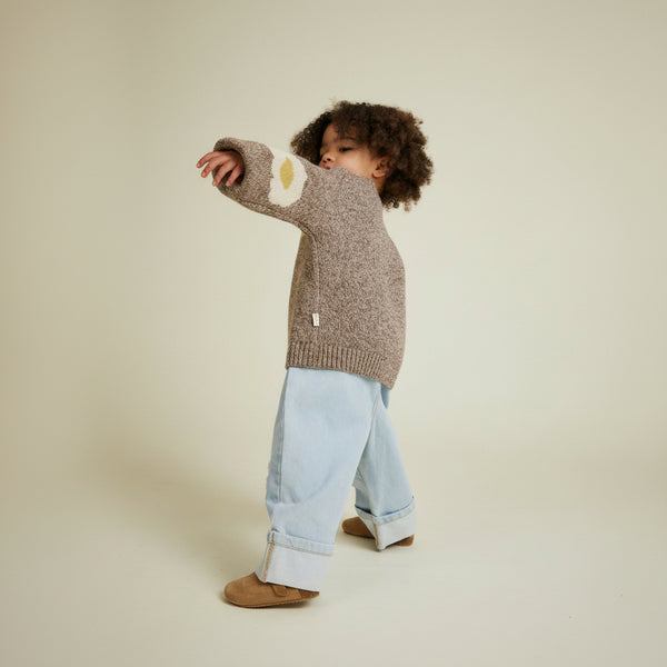 Greta Good Egg Organic Cotton Knit Sweater