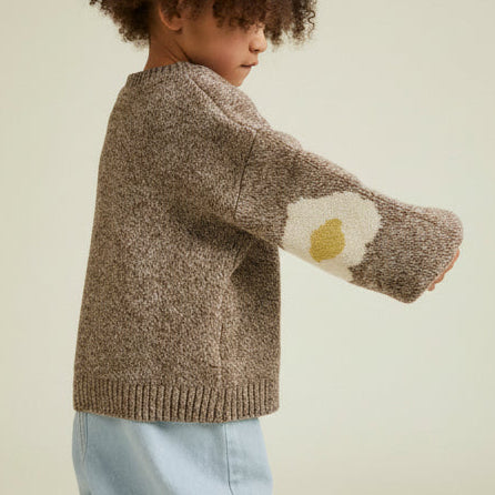 Greta Good Egg Organic Cotton Knit Sweater
