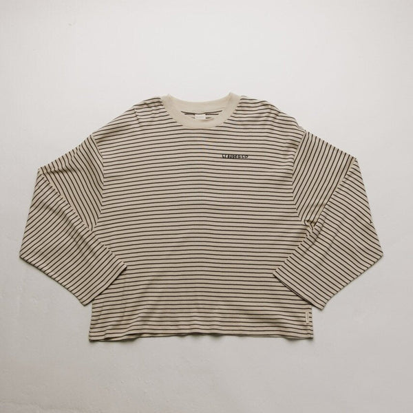 MAMA Lenni Coco Striped Cotton Tee