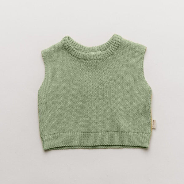 Noa Organic Cotton Knit Tank Vest (Apple)