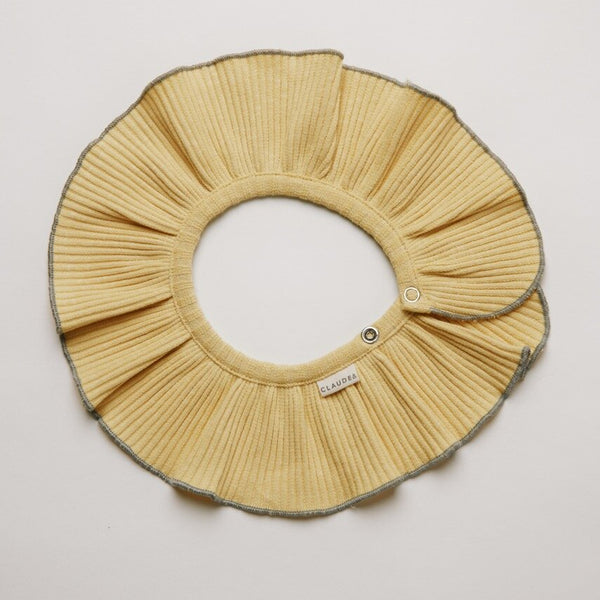 'Whatsup Buttercup' Detachable Frilled Collar Bib