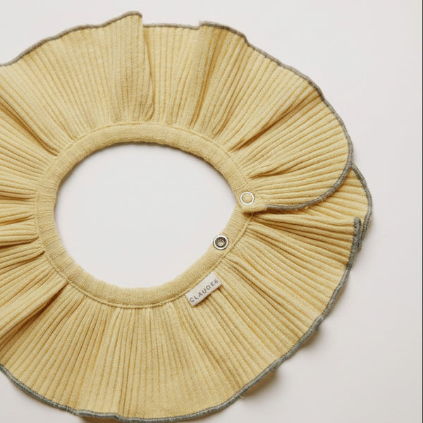 'Whatsup Buttercup' Detachable Frilled Collar Bib