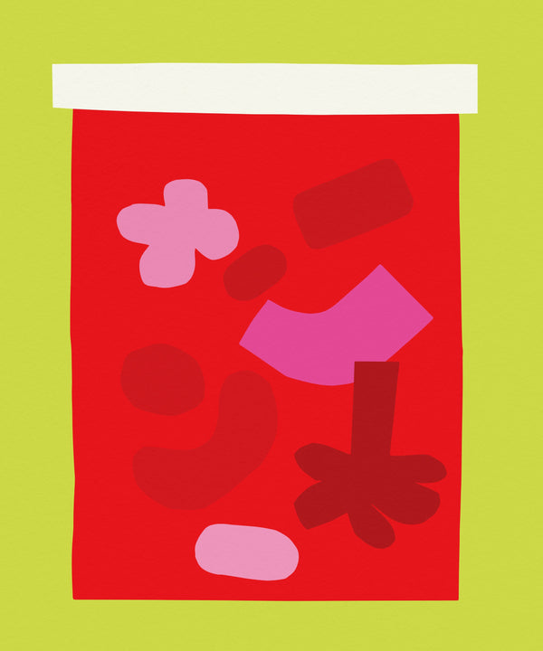 C for Chilli Jam - Alphabet Art Print