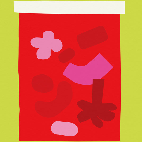C for Chilli Jam - Alphabet Art Print