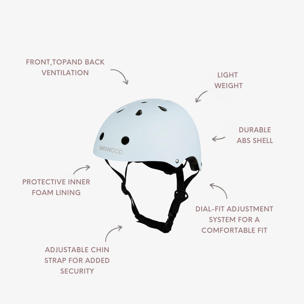 Banwood Classic Bike Helmet (Sky)