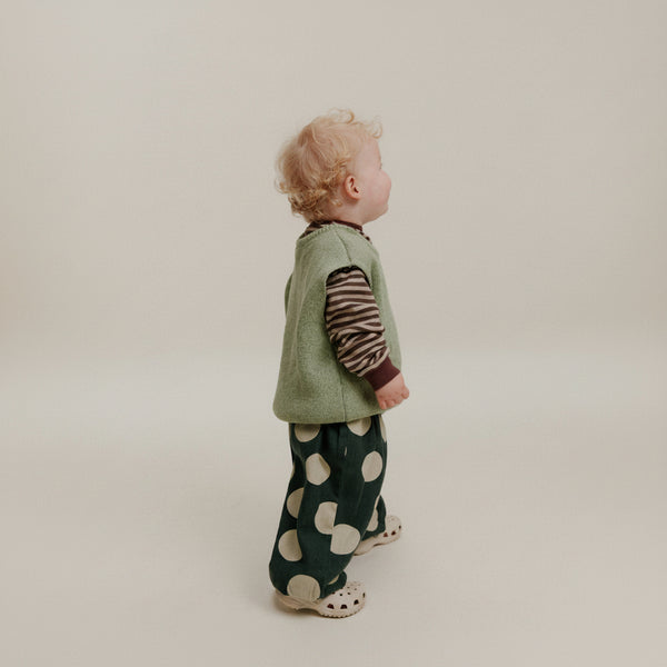 Noa Organic Cotton Knit Tank Vest (Apple)