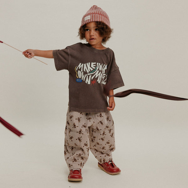 Lenni Magic Conker Print Cotton Tee