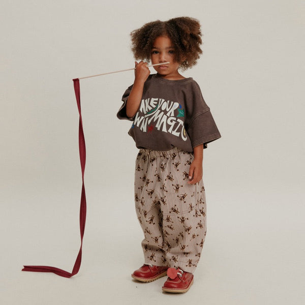 Lenni Magic Conker Print Cotton Tee