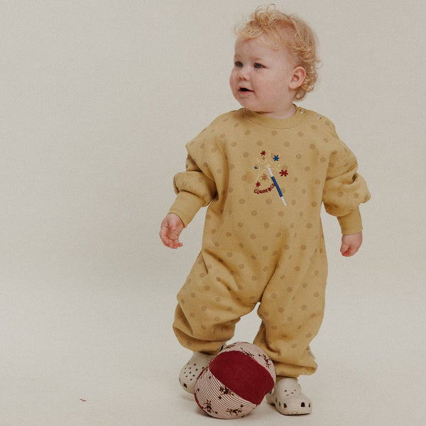 Ellis Honey Magic Cotton Sweat Romper