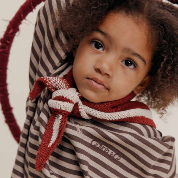 Jamie Acorn Stripe Cotton Long Sleeve Tee