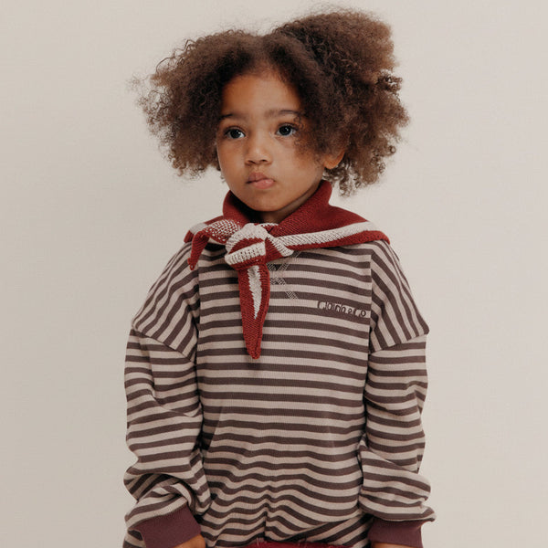 Jamie Acorn Stripe Cotton Long Sleeve Tee