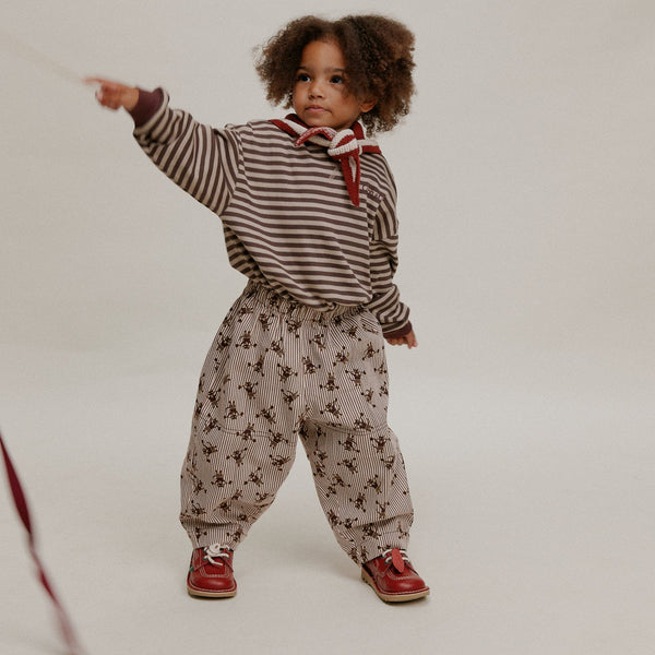Jamie Acorn Stripe Cotton Long Sleeve Tee