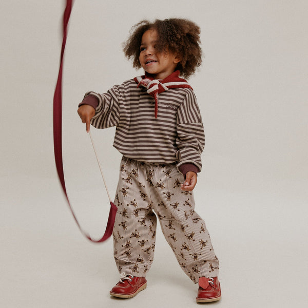 Jamie Acorn Stripe Cotton Long Sleeve Tee