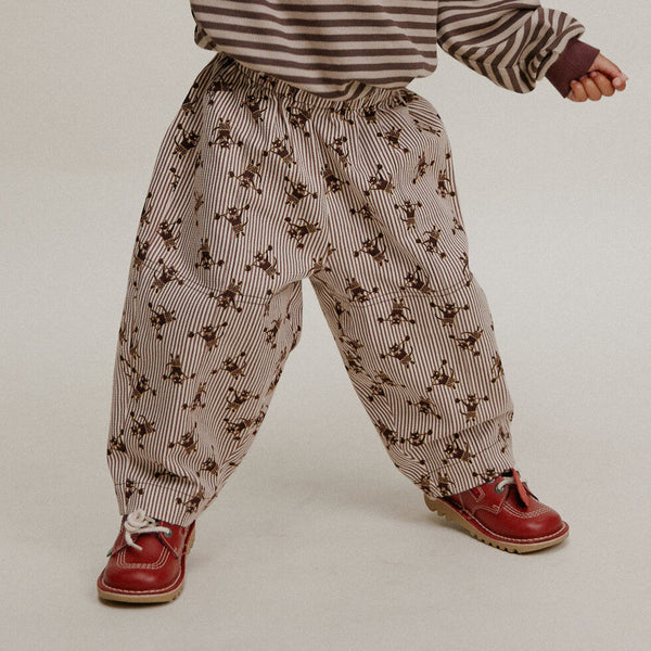 Rex Striped Strong Cat Cotton Trouser