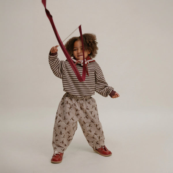Rex Striped Strong Cat Cotton Trouser