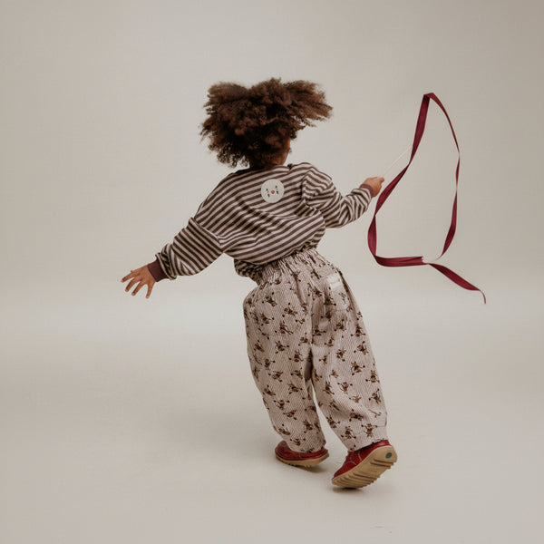 Jamie Acorn Stripe Cotton Long Sleeve Tee