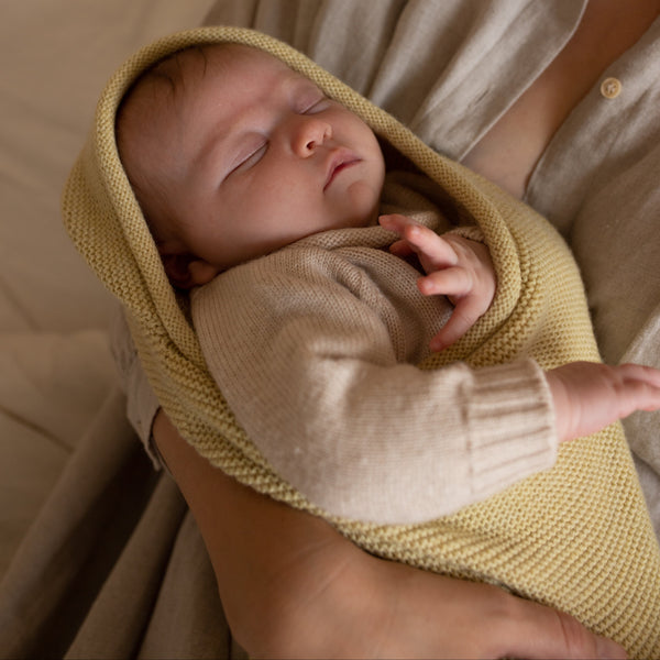 Merino Wool Cocoon (Light Yellow)