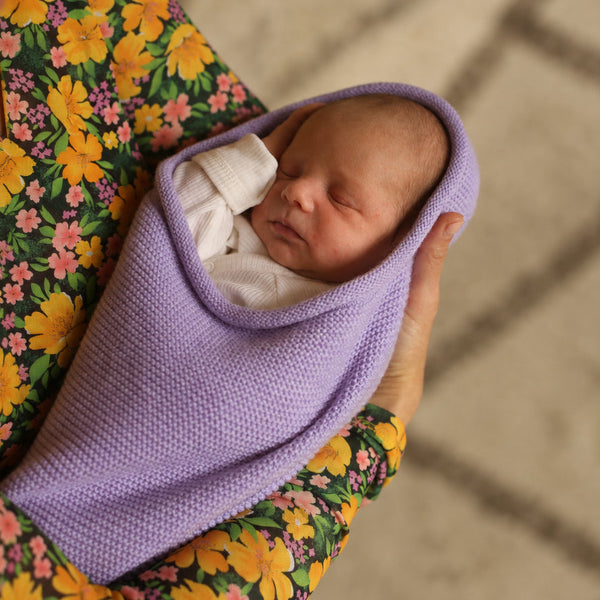 Merino Wool Cocoon (Lilac)