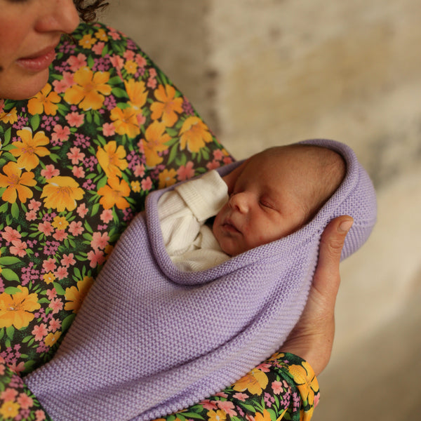 Merino Wool Cocoon (Lilac)