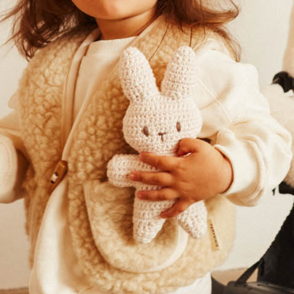 Cotton Crochet Bini Bunny (Milk)