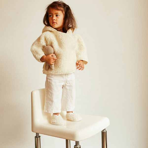 Cotton Crochet Bini Bear (Toast)