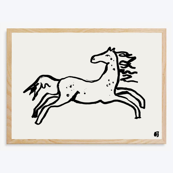 Canter Horse Art Print