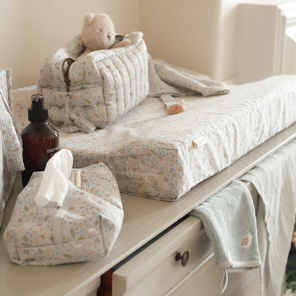 Organic Cotton Baby Changing Mat Cover (Nature Trail)