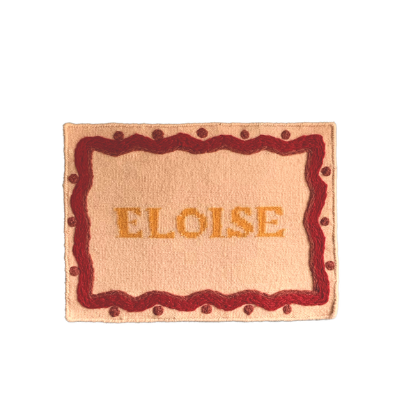The Circus Hand Embroidered Personalised Wall Art