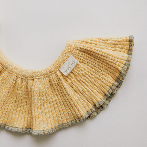 'Whatsup Buttercup' Detachable Frilled Collar Bib