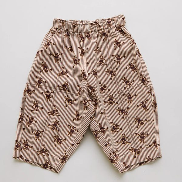 Rex Striped Strong Cat Cotton Trouser